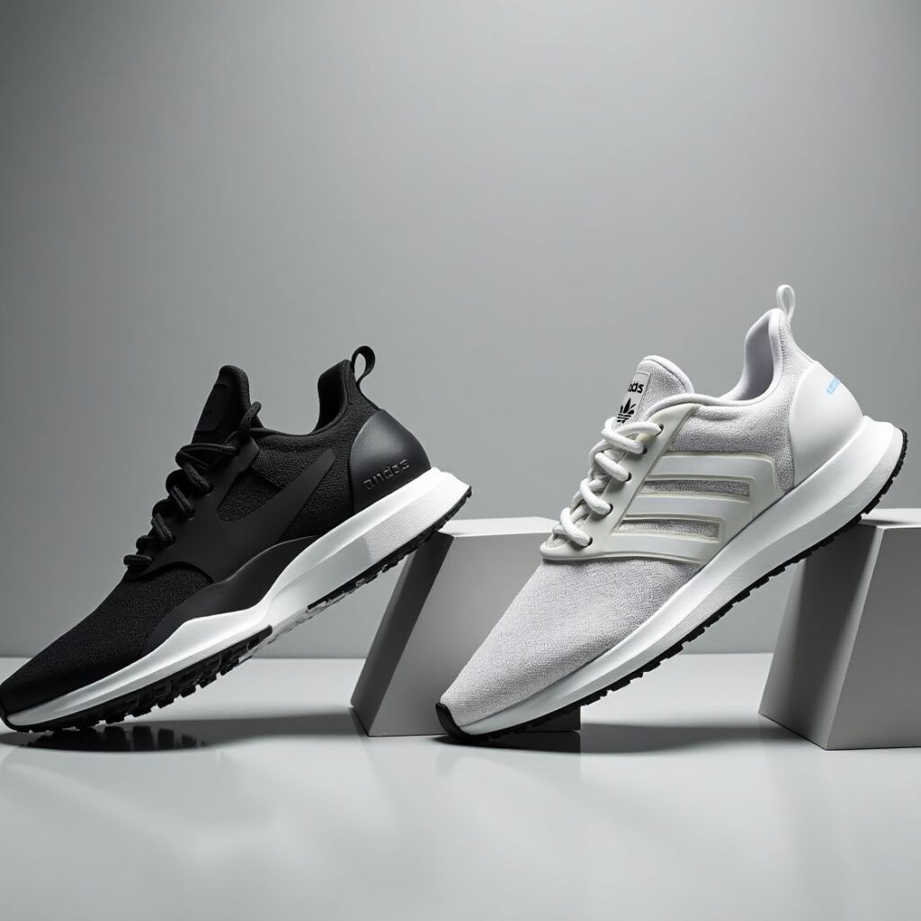 Nike Pegasus 41 and Adidas AVAVAV side by side comparison