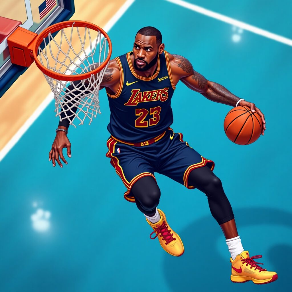 LeBron James Nike sneaker collection