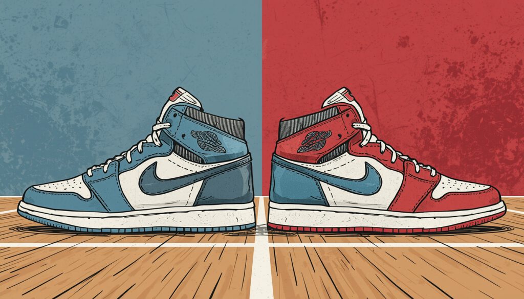 Clark Wilson Nike 2026 sneakers in blue and gold colorways